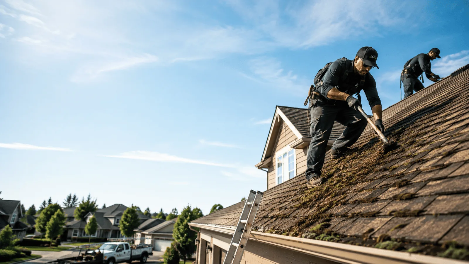 Roof Moss Removal in Woodhull, NY near me